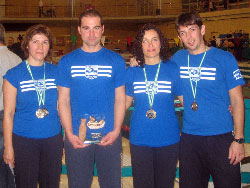 Equipo de natación