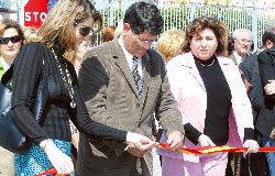 Inauguración del recinto del mercado