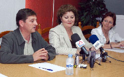 Rueda de prensa del PSOE