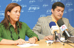 Rueda de prensa del PP