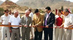 Inauguración carretera Arejos